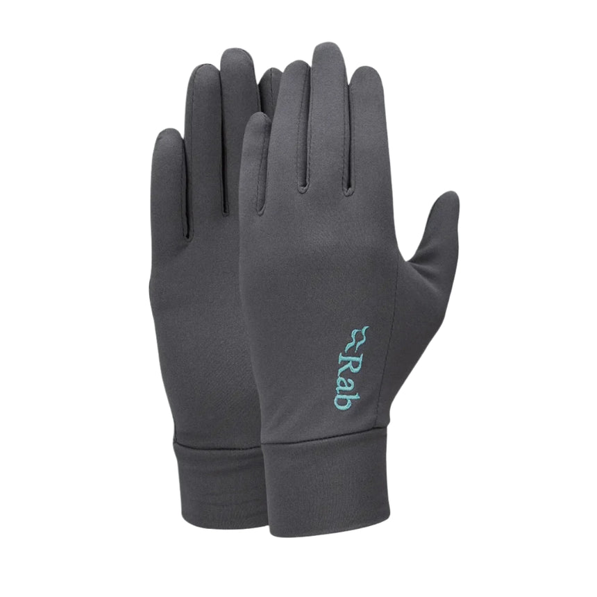 Rab Women's Flux Liner Gloves in Beluga - Pair