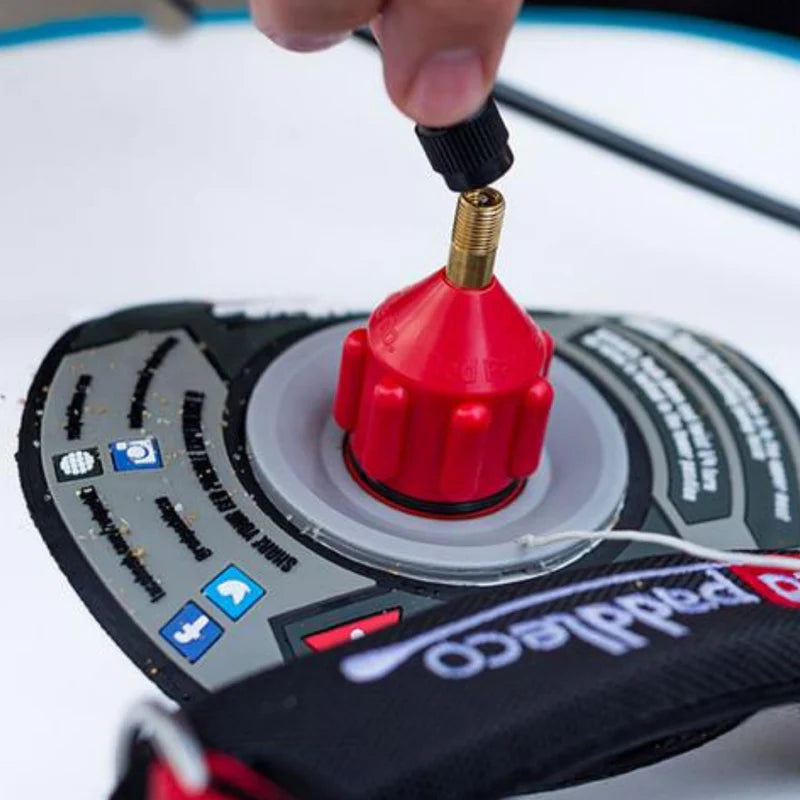 Red PaddleRed Electric Pump Schrader Valve AdaptorOutdoor Action