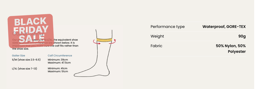 ExtremitiesExtremities Tay Ankle GORE-TEX GaiterOutdoor Action