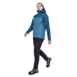 Mountain Equipment Makalu GORE-TEX Women's Jacket Stellar/Majolica- side fit on model