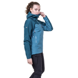 Mountain Equipment Makalu GORE-TEX Women's Jacket Stellar/Majolica- side fit on model