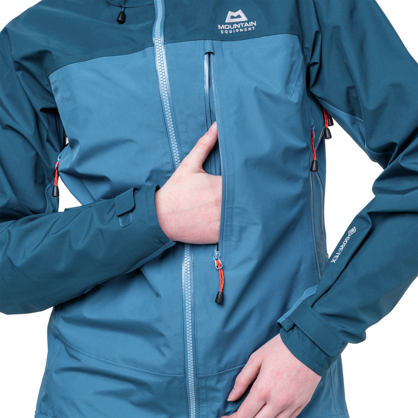 Mountain Equipment Makalu GORE-TEX Women's Jacket Stellar/Majolica- pocket