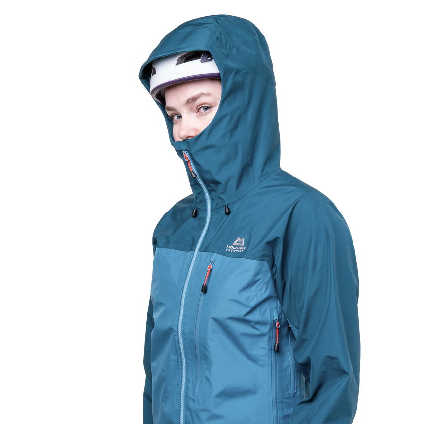 Mountain Equipment Makalu GORE-TEX Women's Jacket Stellar/Majolica- hood