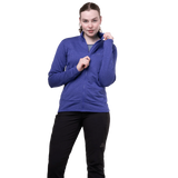 Mountain Equipment Apiro Women's Jacket Outdoor Action Clematis- YKK® Centre Front Zip