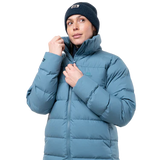 Mountain Equipment Tromso Women's Parka Outdoor Action Stellar Blue- YKK® Moulded Centre Front Zip