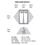 MSR Hubba Hubba™ Bikepack 2-Person Tent