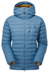 Mountain Equipment Earthrise Hooded Outdoor Action Stellar Blue- front