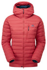 Mountain Equipment Earthrise Hooded Outdoor Action Rosewood- front