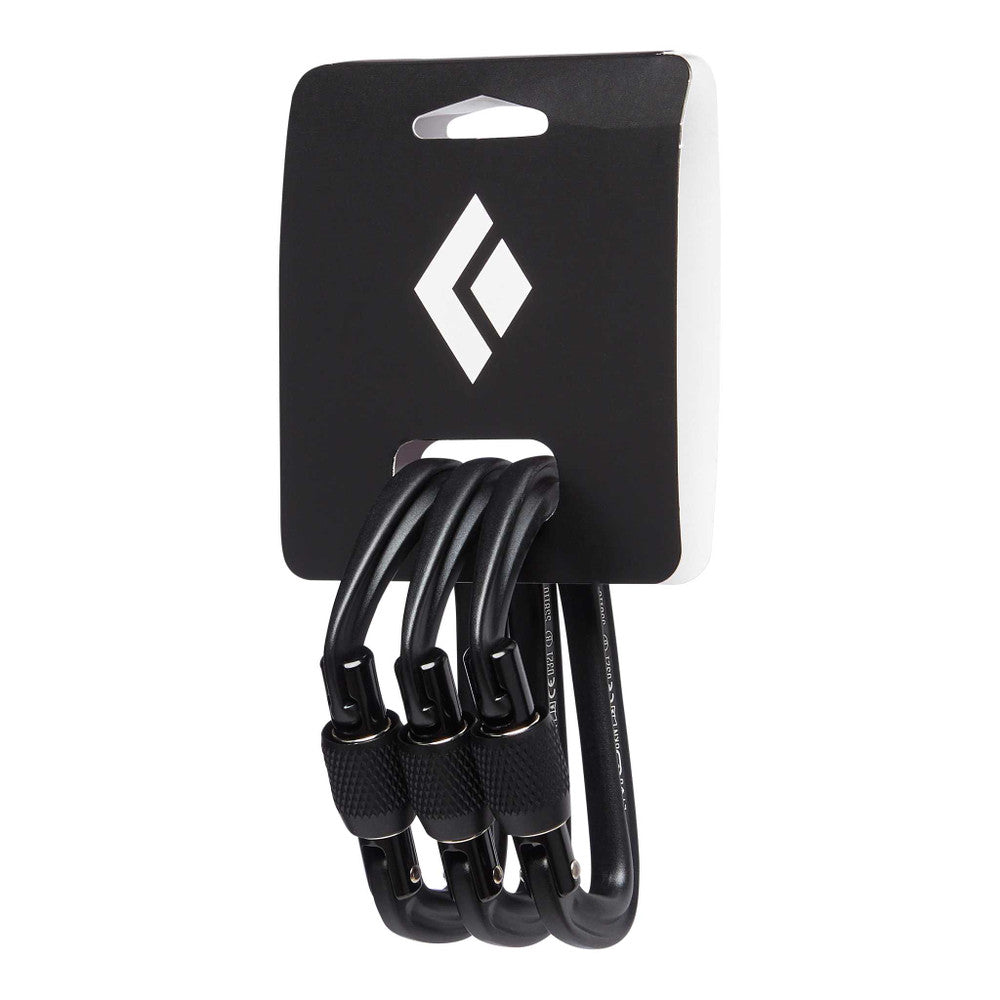 Black DiamondBlack Diamond Hotforge Screwgate 3 PackOutdoor Action