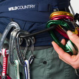 Wild Country Climbing Mosquito Pro Harness Outdoor Action Navy - Three rear gear loops