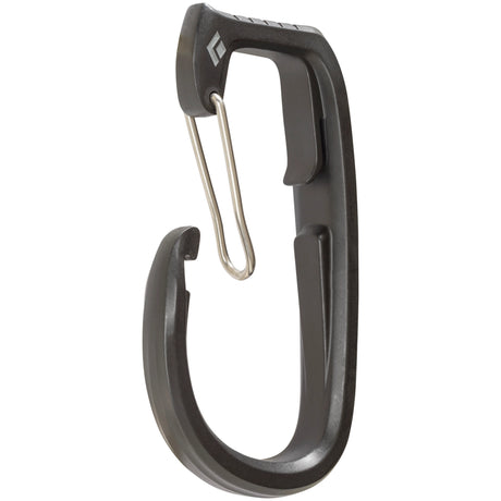 Black Diamond Ice Clipper Outdoor Action Black- open wire gate