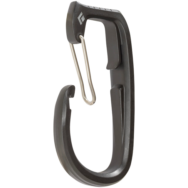 Black Diamond Ice Clipper Outdoor Action Black- open wire gate