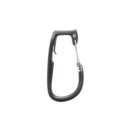 Black Diamond Ice Clipper Outdoor Action Black- close wire gate