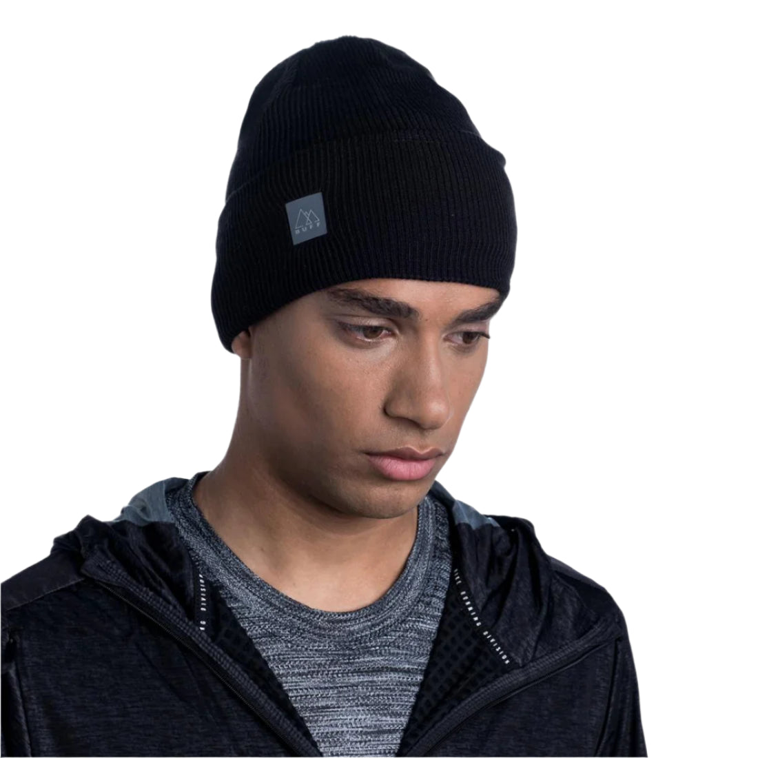 BUFFBuff CrossKnitt BeanieOutdoor Action