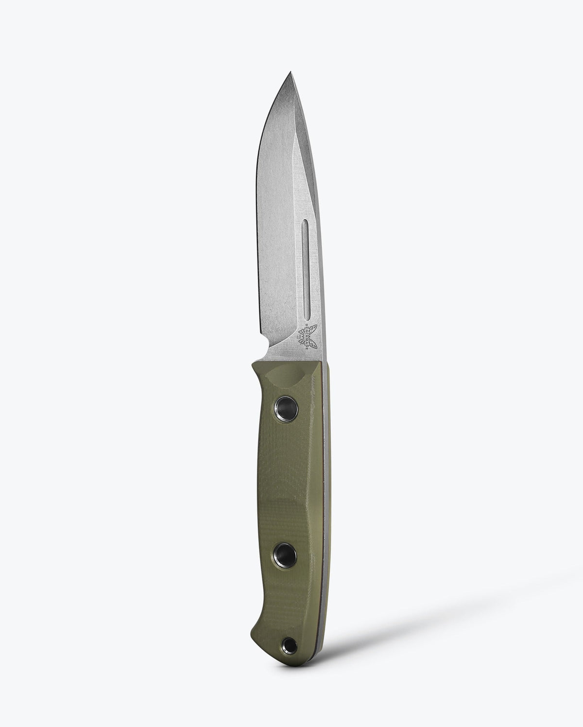 Benchmade Bushcrafter 163-1 OD Green, upright view