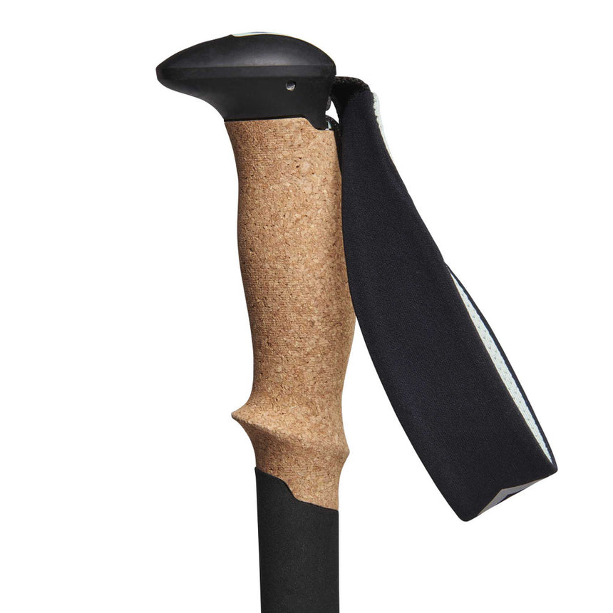 Black Diamond Pursuit FLZ Trekking Poles Outdoor Action Black-Foam Green - Cork grips