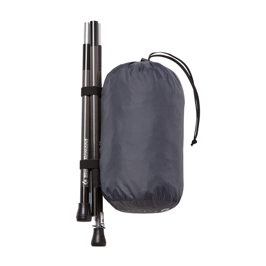 Black Diamond Mega Snow 4P Tent Outdoor Action Sky Blue- Pole & stuff sack