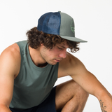 Wild Country Climbing Flow Cap Outdoor Action Marsh/3850 - Trucker style cap with flat brim