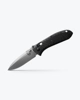 Benchmade Mini Presidio II 575-1 CF-Elite knife, open angled view