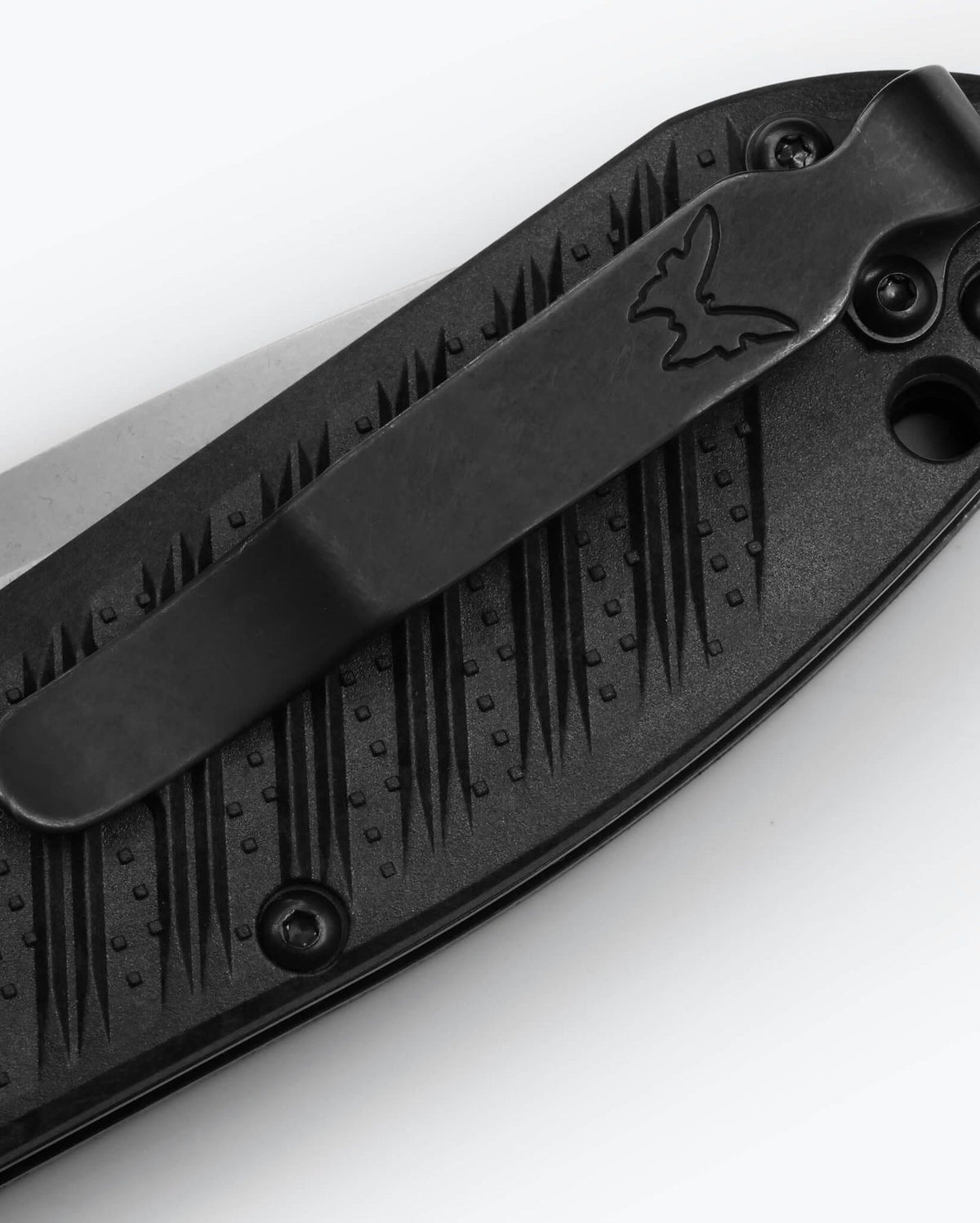 Benchmade Mini Presidio II 575-1 CF-Elite knife, handle detail