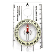 Brunton compass with scale on a white background