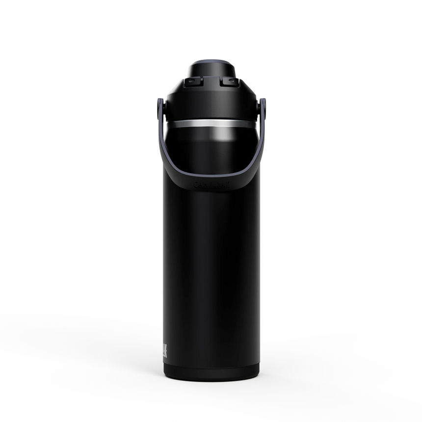 Camelbak Thrive™ Chug 20oz Bottle, Insulated Stainless Steel Outdoor Action Black- Side