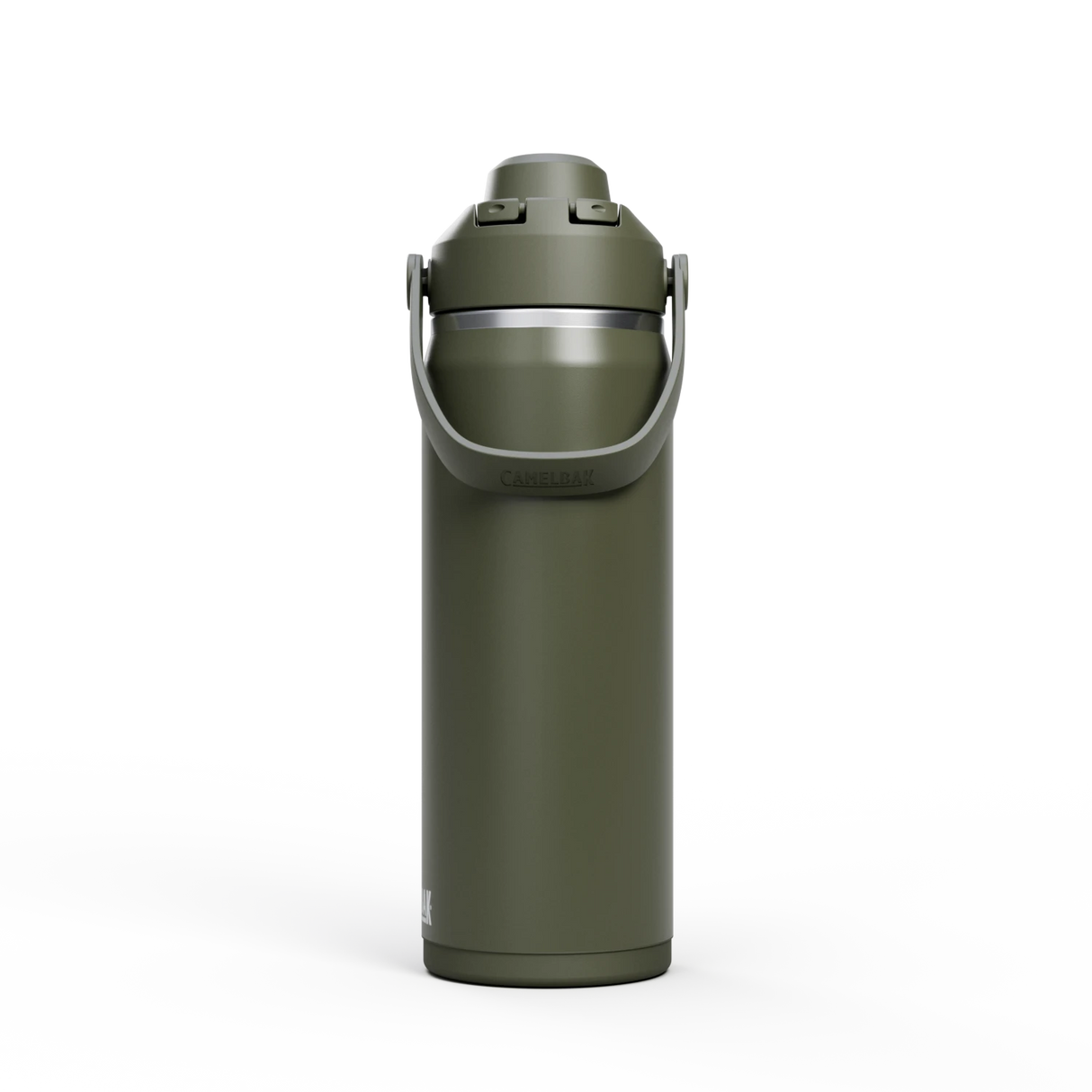 Camelbak Thrive™ Chug 20oz Bottle, Insulated Stainless Steel Outdoor Action Moss- Side
