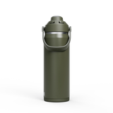 Camelbak Thrive™ Chug 20oz Bottle, Insulated Stainless Steel Outdoor Action Moss- Side