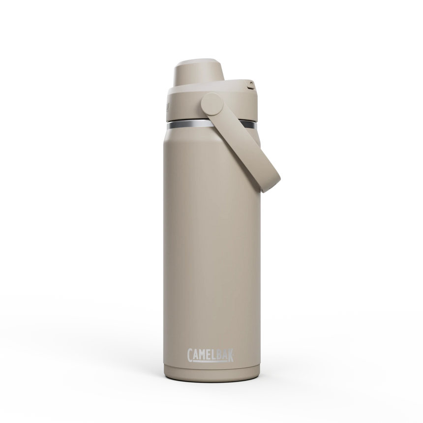 Camelbak Thrive™ Chug 20oz Bottle, Insulated Stainless Steel Outdoor Action Stone- Front