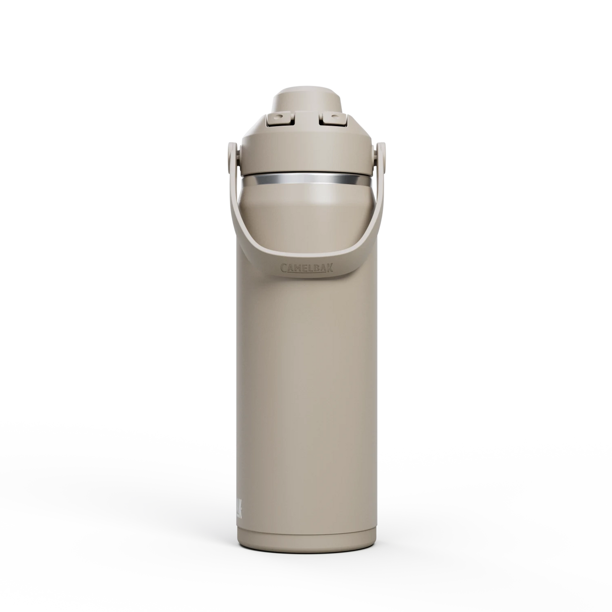 Camelbak Thrive™ Chug 20oz Bottle, Insulated Stainless Steel Outdoor Action Stone- Side