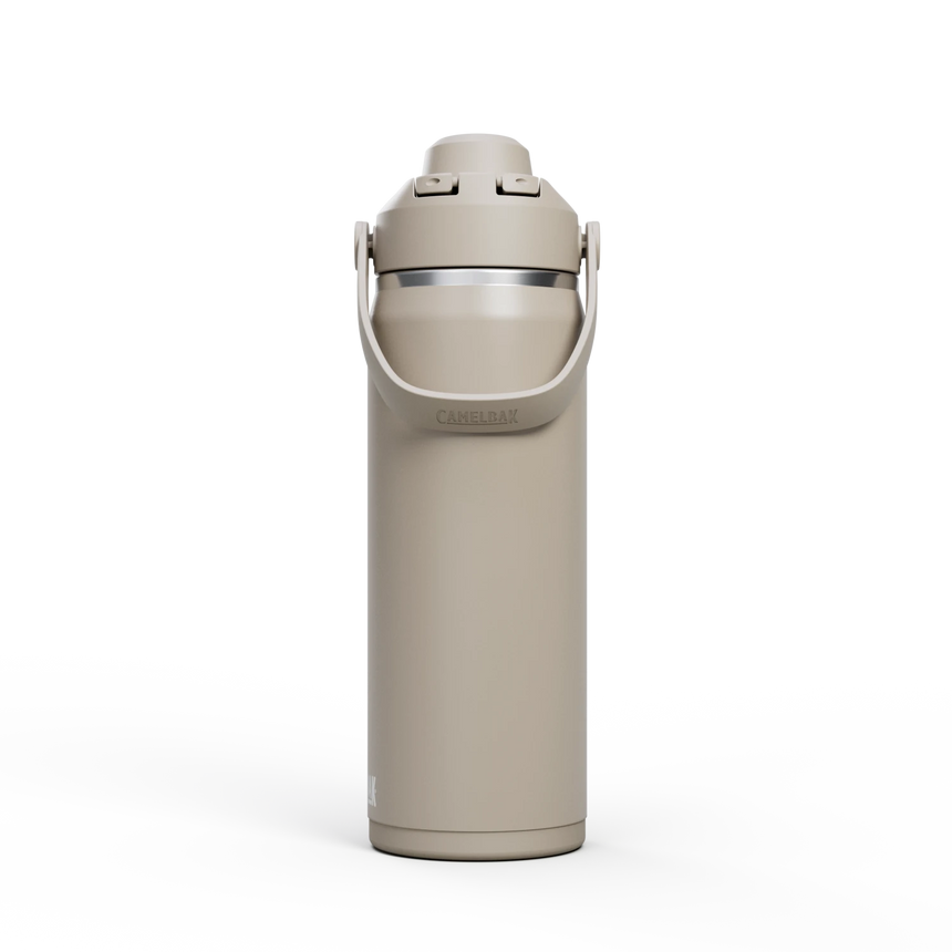 Camelbak Thrive™ Chug 20oz Bottle, Insulated Stainless Steel Outdoor Action Stone- Side
