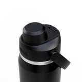Camelbak Thrive™ Chug 25oz Bottle, Insulated Stainless Steel Outdoor Action Black- Leak Proof Lid