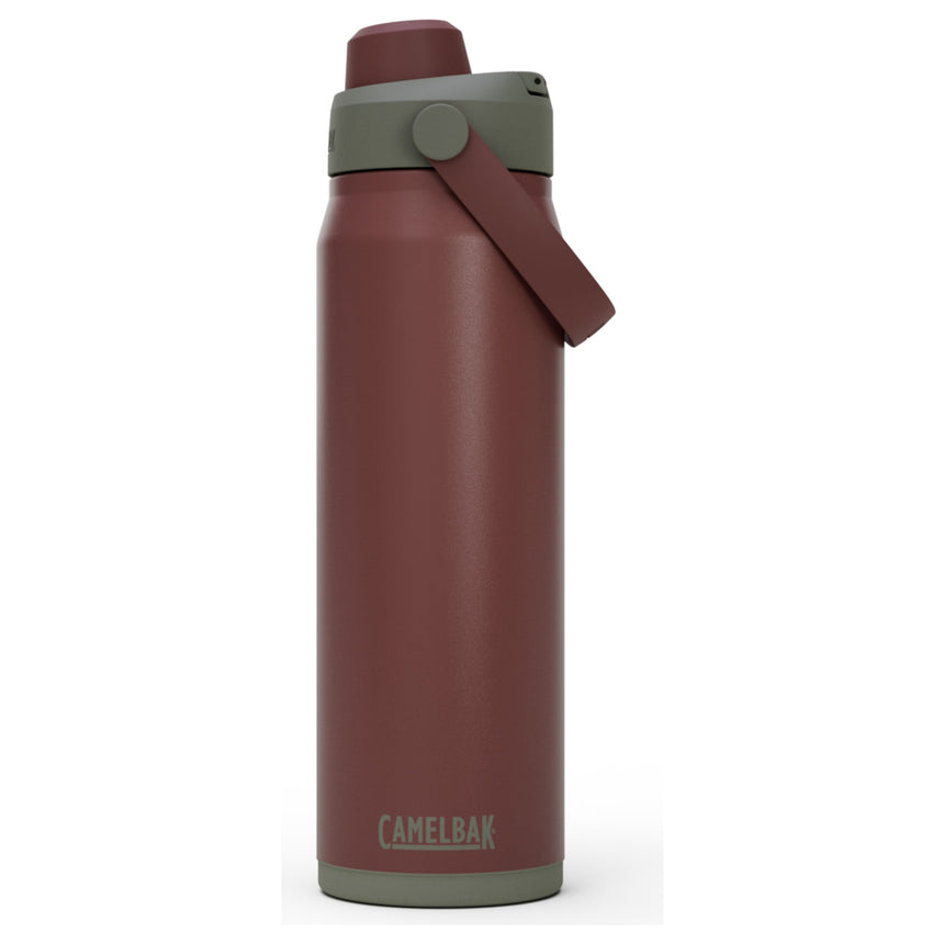 Camelbak Thrive™ Chug 25oz Bottle, Insulated Stainless Steel Outdoor Action Burnt Umber- Front