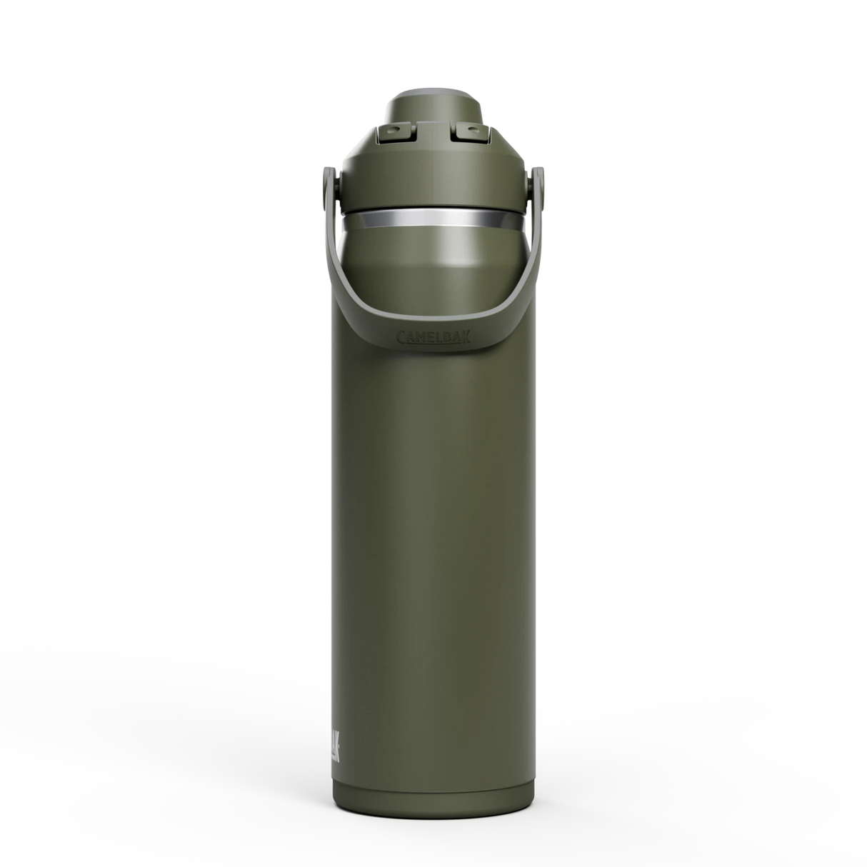 Camelbak Thrive™ Chug 25oz Bottle, Insulated Stainless Steel Outdoor Action Moss- Side