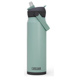 Camelbak Thrive™ Chug 25oz Bottle, Insulated Stainless Steel Outdoor Action Silver Mist- Front
