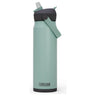 Camelbak Thrive™ Chug 25oz Bottle, Insulated Stainless Steel Outdoor Action Silver Mist- Front