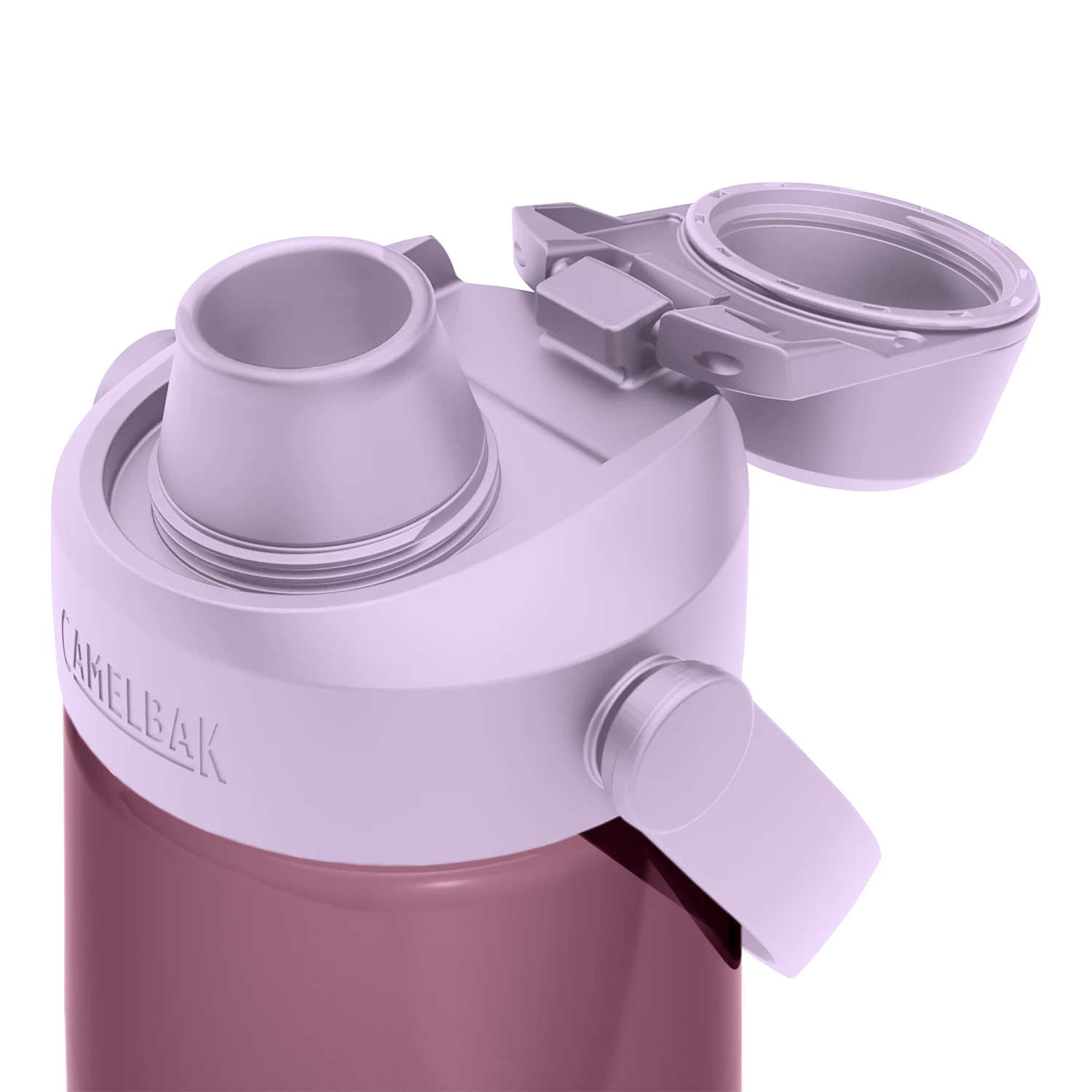 Camelbak Thrive™ Chug 25oz Bottle with Tritan™ Renew Outdoor Action Pump Sky- Open