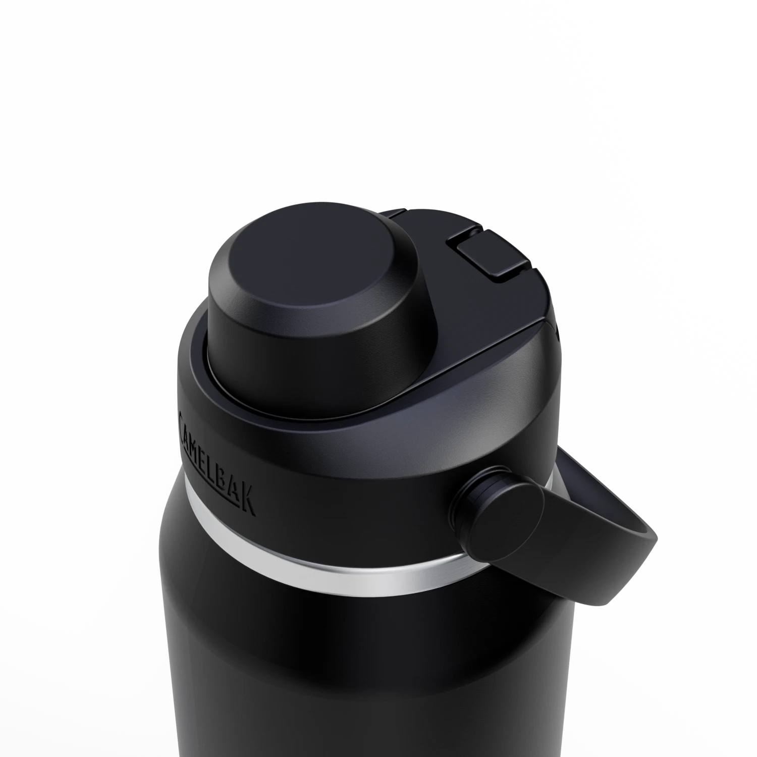 Camelbak Thrive™ Chug 32oz Bottle, Insulated Stainless Steel Outdoor Action Black- Leak Proof Lid