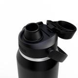 Camelbak Thrive™ Chug 32oz Bottle, Insulated Stainless Steel Outdoor Action Black- Open