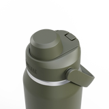 Camelbak Thrive™ Chug 32oz Bottle, Insulated Stainless Steel Outdoor Action Moss- Leak Proof Lid