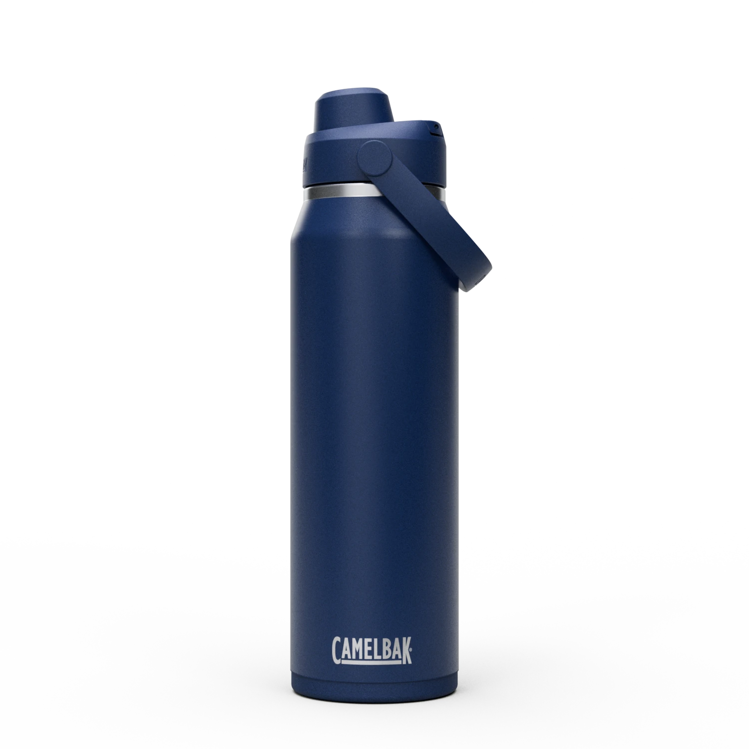 Camelbak Thrive™ Chug 32oz Bottle, Insulated Stainless Steel Outdoor Action Navy- Front