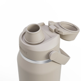 Camelbak Thrive™ Chug 32oz Bottle, Insulated Stainless Steel Outdoor Action Stone- Open