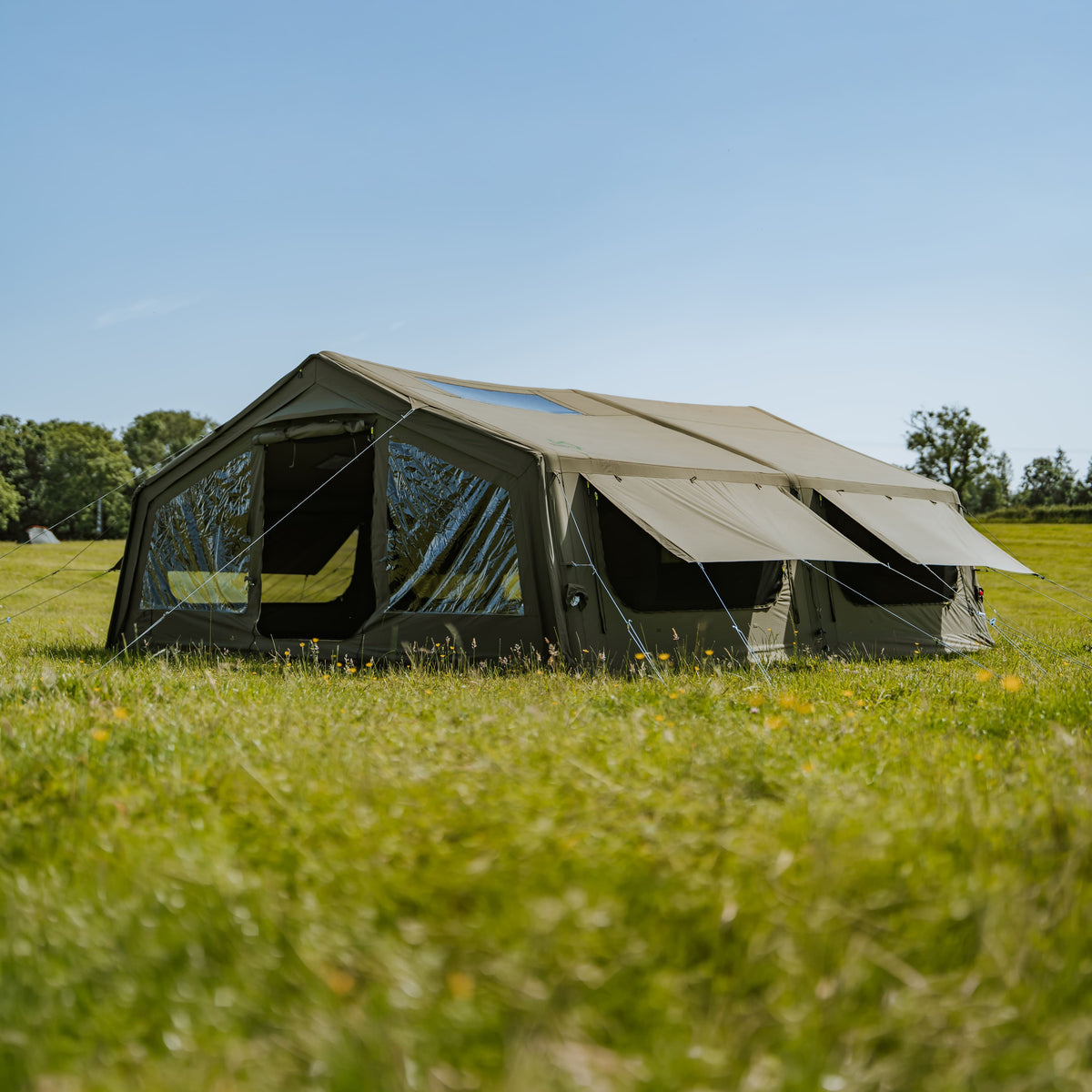 Holawild AirTek Machu Picchu XL in Khaki - Front Side View