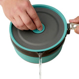 Sea to Summit Frontier Ultralight Collapsible Pouring Pot Outdoor Action Aqua Sea- LidKeep