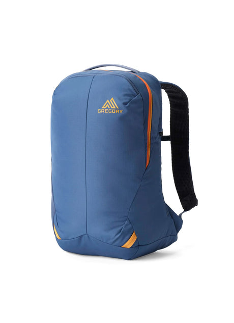Gregory Rhune 18L Everyday Backpack in Sunset Blue - Front View with 100% recycled materials