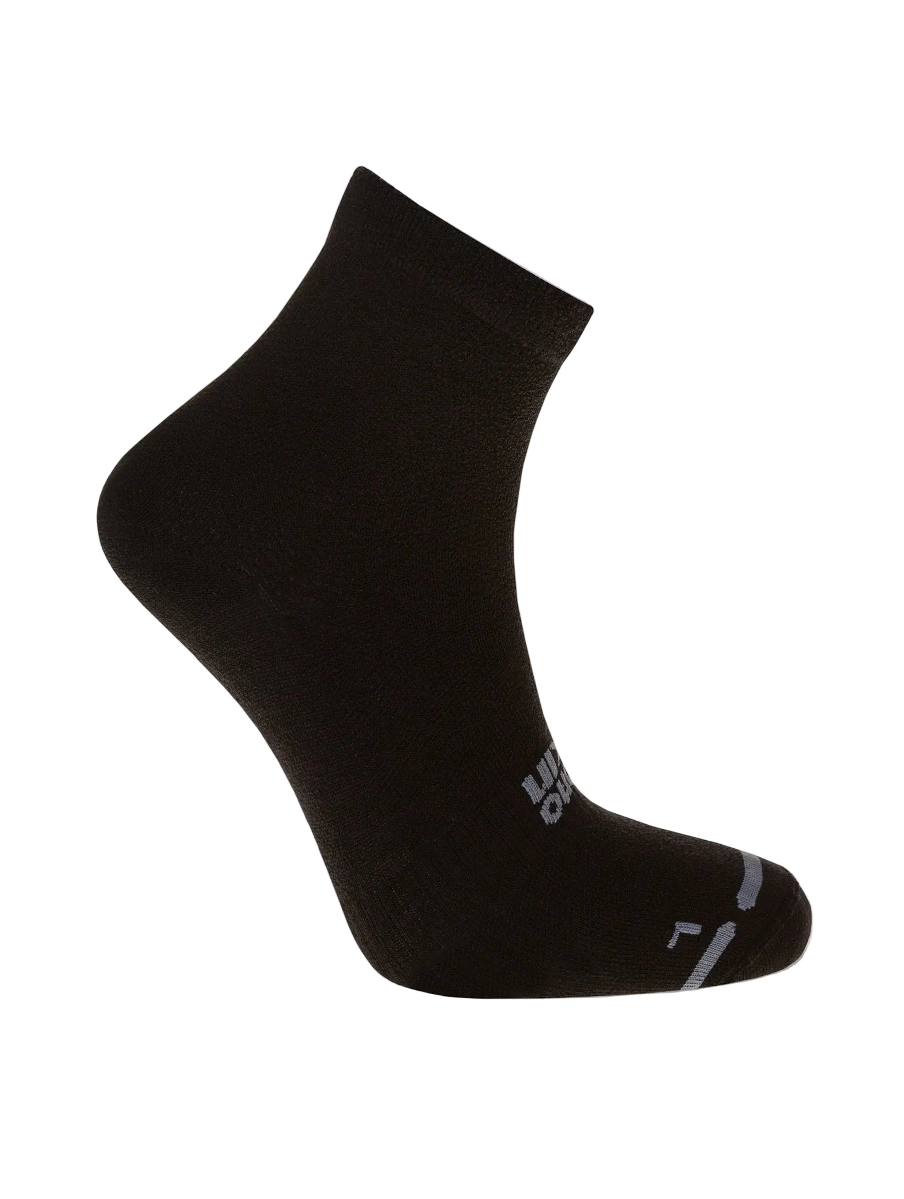 Hilly Active Anklet Zero lightweight running socks - side view showing zero cushioning design