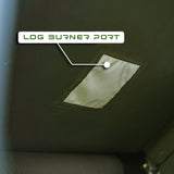 Holawild AirTek Machu Picchu XL - Log burner port detail