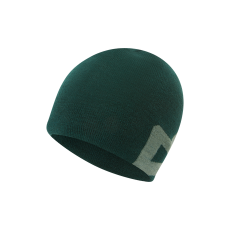 Mountain Equipment Branded Knitted Beanie Outdoor Action Pine/Sage- front