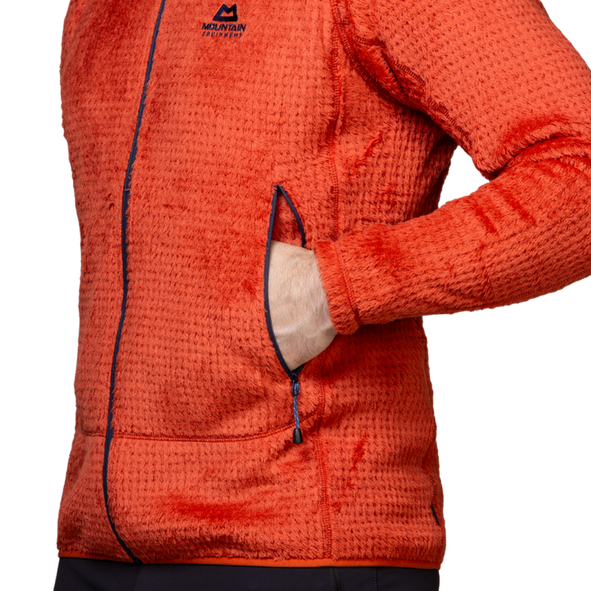 Mountain Equipment Concordia Men's Jacket Outdoor Action Red Rock- pocket
