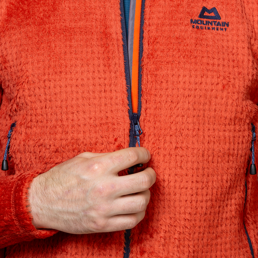 Mountain Equipment Concordia Men's Jacket Outdoor Action Red Rock- zip